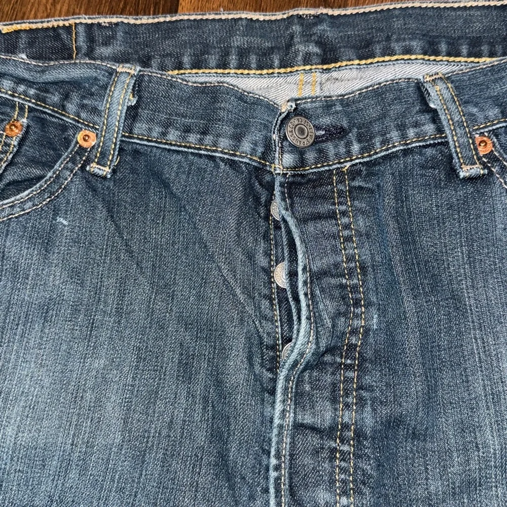 Levi's Blue 501 Jeans Sz 38x32
